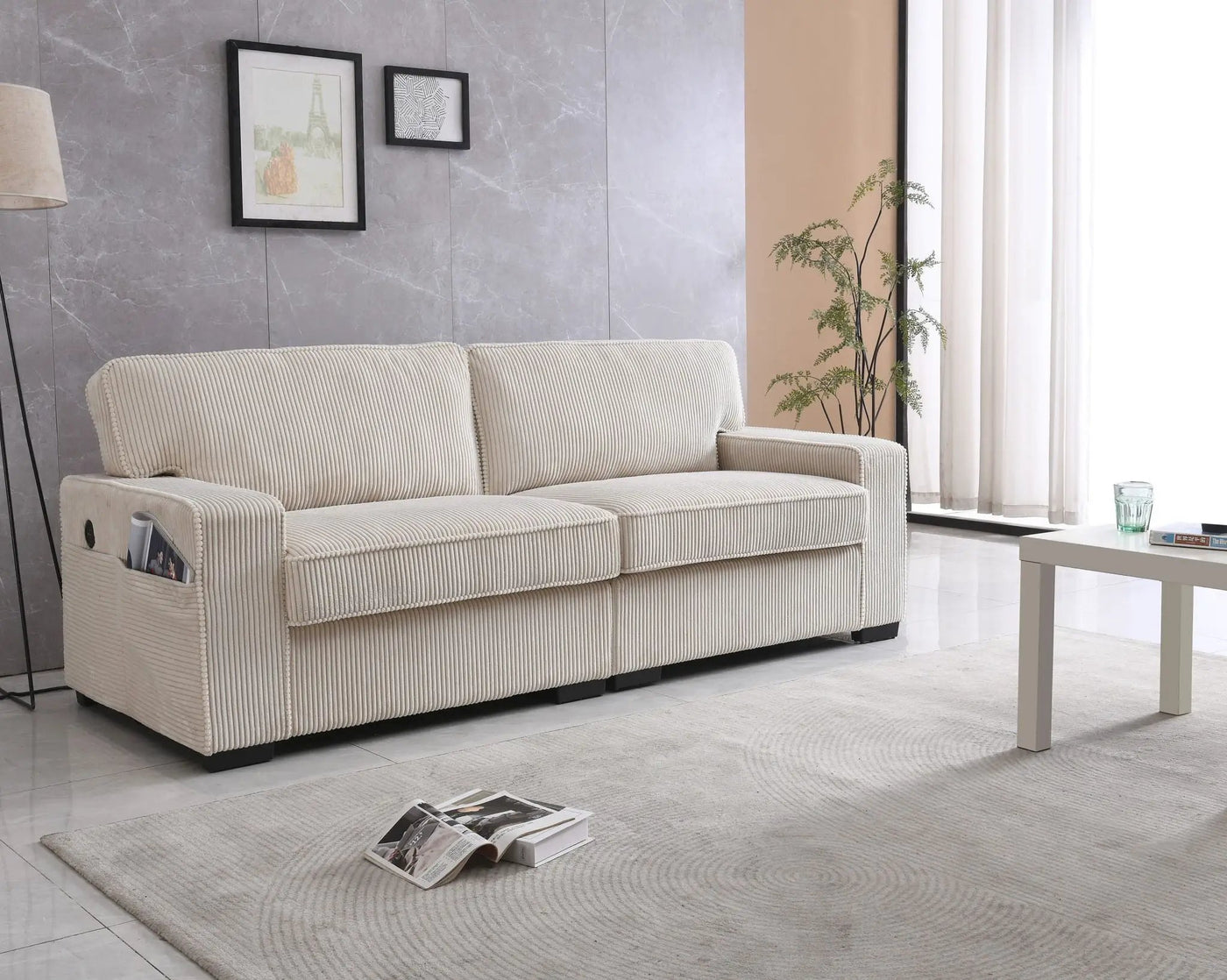 Exceptional Comfort Loveseat by HouseOfZazla