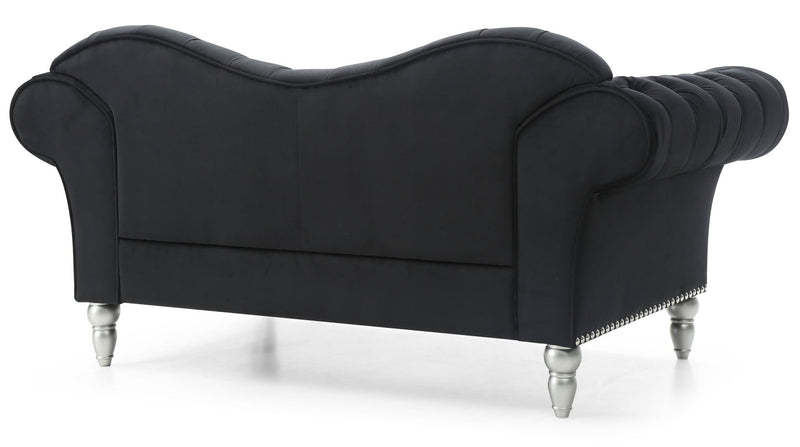 Elegant Round Arm Loveseat by HouseOfZazla
