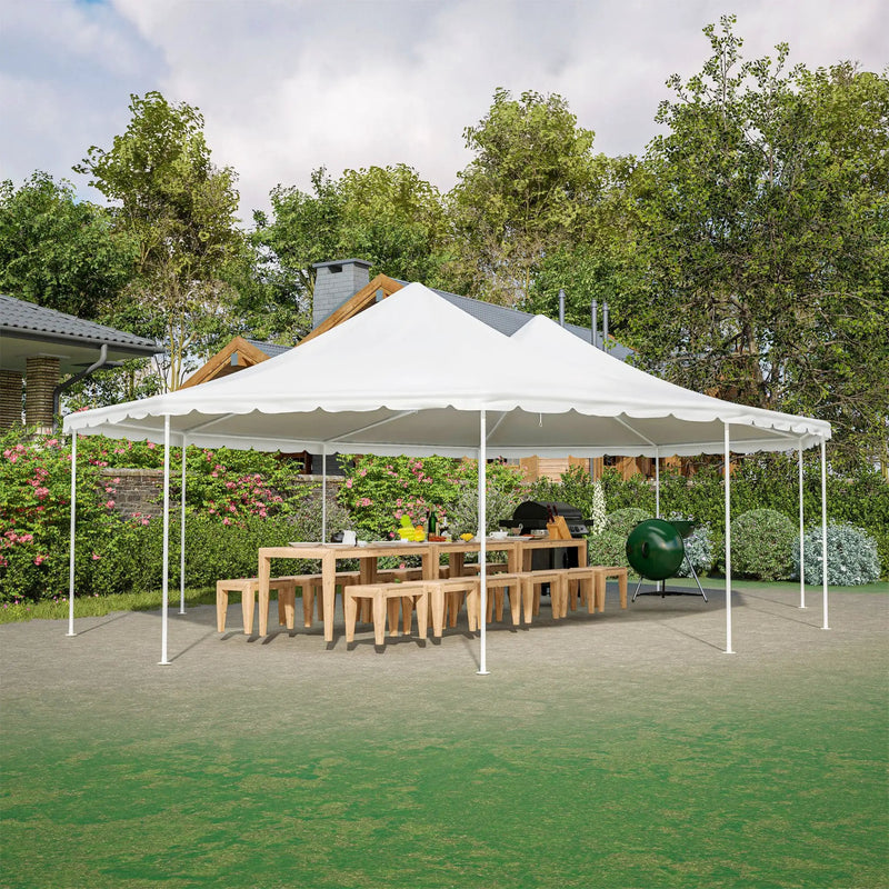 [29X21FT] Extra-Large Heavy-Duty Outdoor Waterproof Party, Wedding Tent With Steel Frame (SAK53821) by SAKSBY WHOLESALE