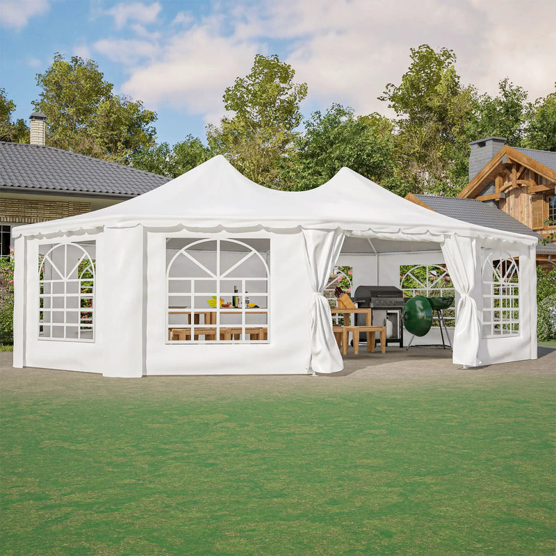 [29X21FT] Extra-Large Heavy-Duty Outdoor Waterproof Party, Wedding Tent With Steel Frame (SAK53821) by SAKSBY WHOLESALE