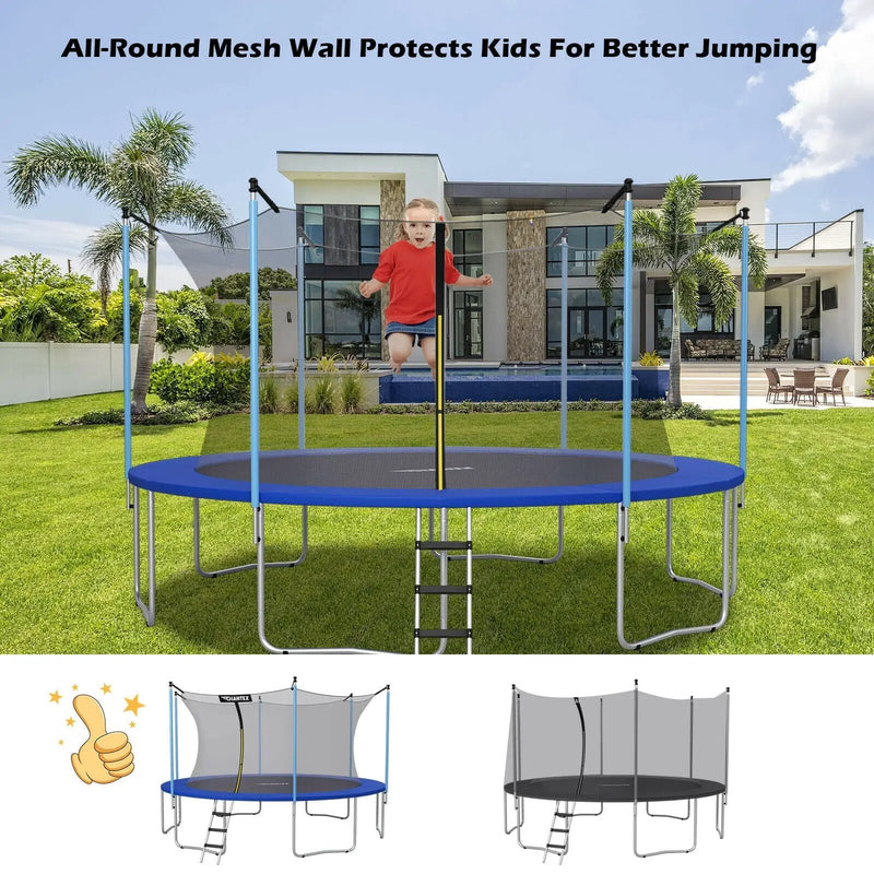 10Ft Replacement Weather-Resistant Trampoline Safety Enclosure Net by DirectDeals