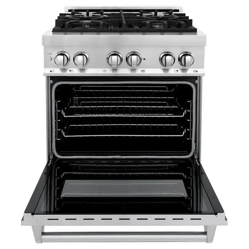 ZLINE 36" Bundled Stainless DualRange RangeHood Dishwasher 3KP-RARH36-DW by Farmhouse Kitchen and Bath
