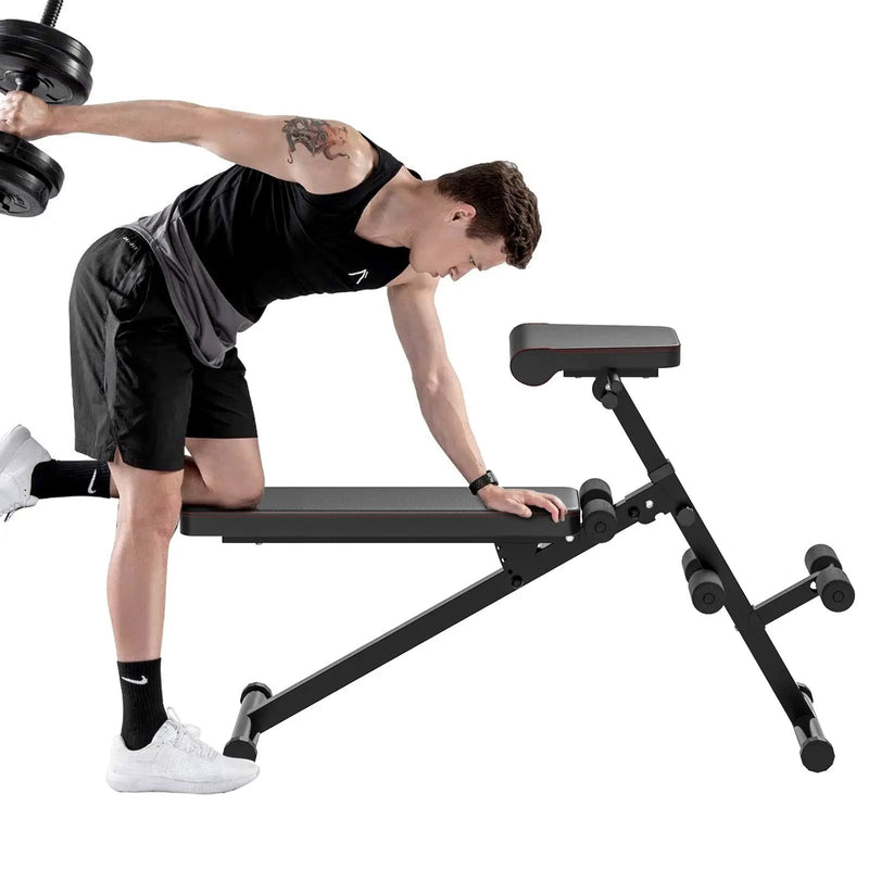 Multi-Functional Adjustable Full Body Exercise Weight Bench by DirectDeals