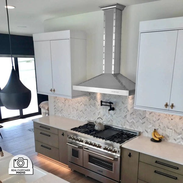ZLINE 36" Designer Series Stainless Island Range Hood, KB2i-4SSXS-36, photo 2 of 17
