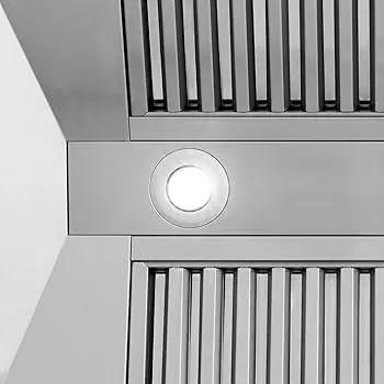 ZLINE 36" Autograph Stainless White Wall Range Hood 8654STX-WM-36 by Farmhouse Kitchen and Bath