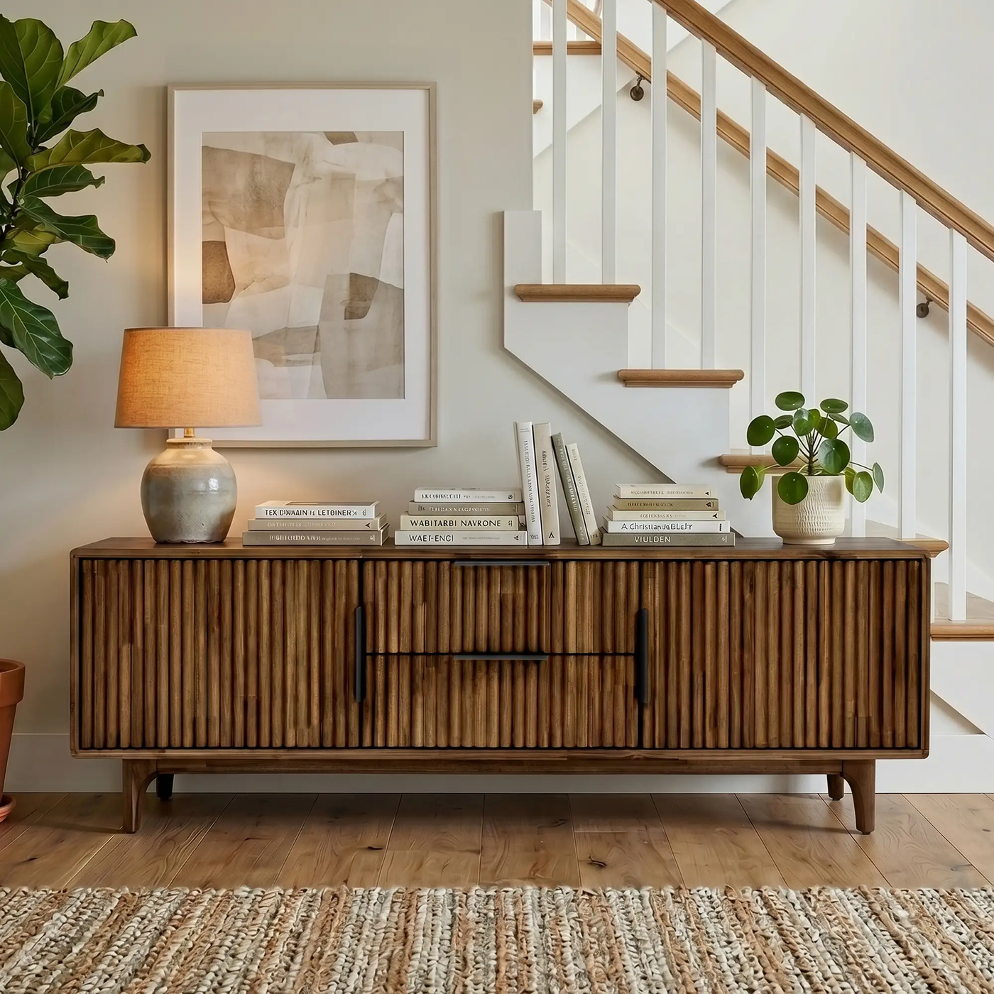 Bosk Solid Wood Storage Bench by Megsu