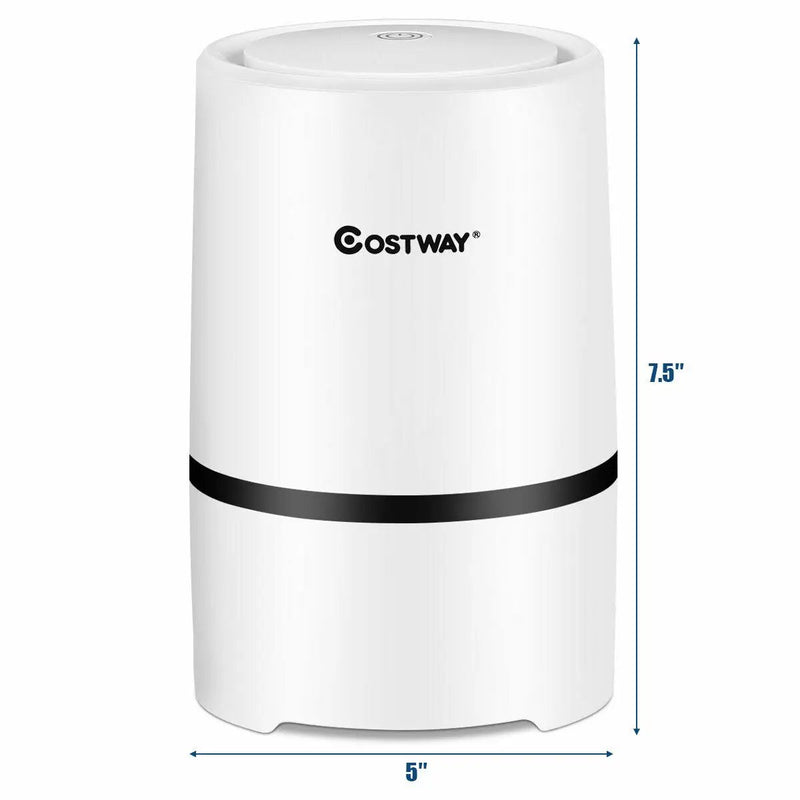 Mini Ionic 3-in-1 Composite HEPA Air Purifier by DirectDeals