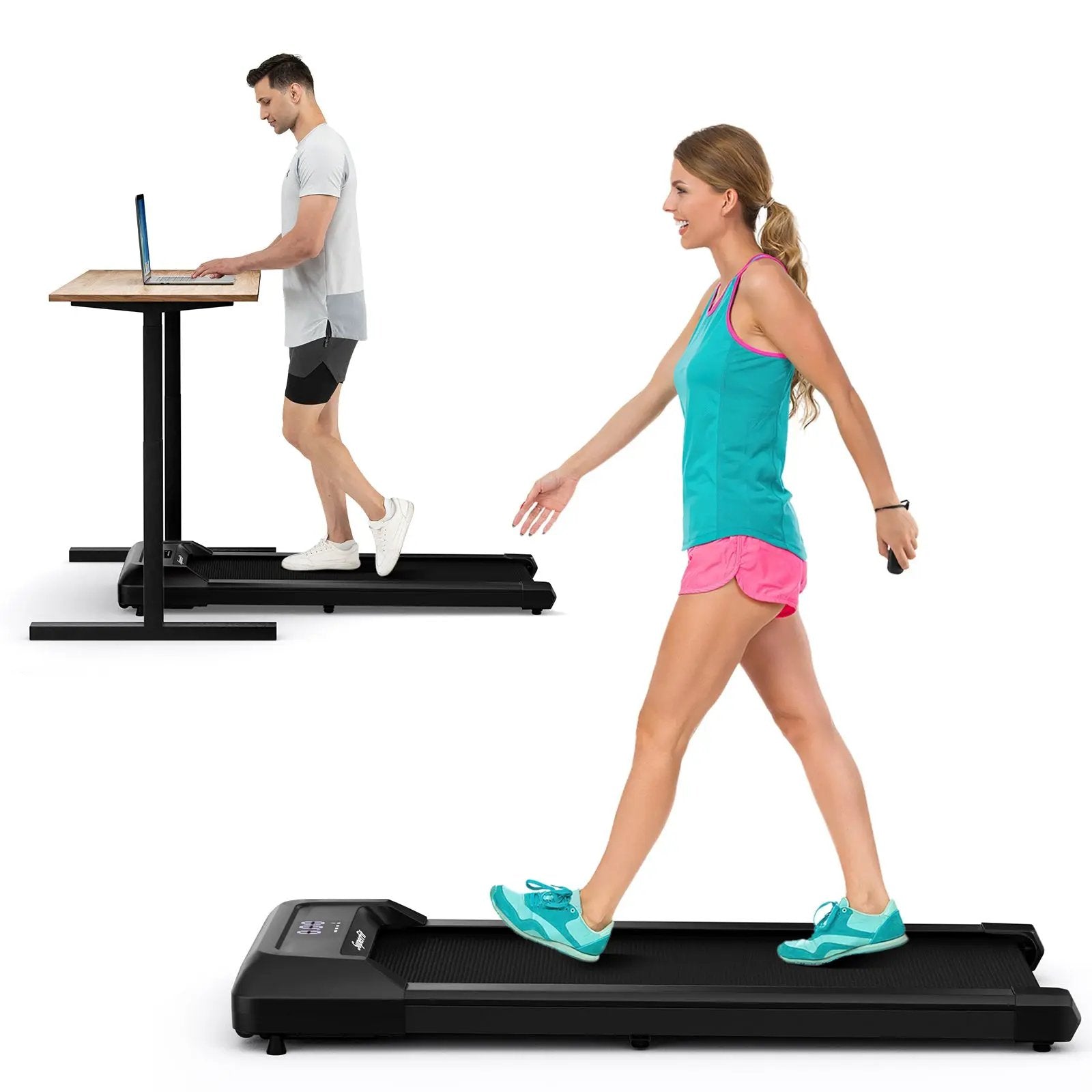 2.25 HP Walking Pad with LED Display and Remote Control by DirectDeals