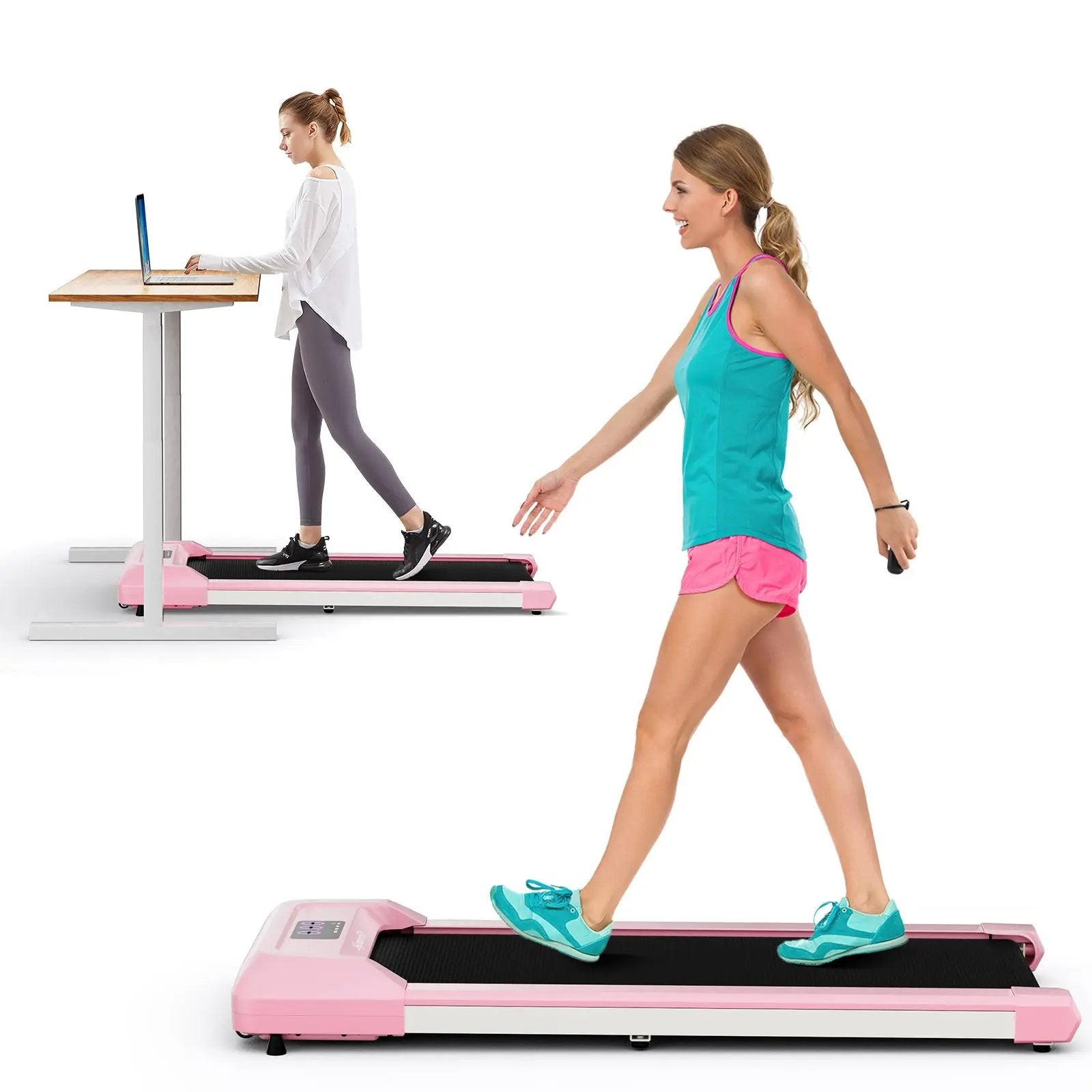 2.25 HP Walking Pad with LED Display and Remote Control by DirectDeals