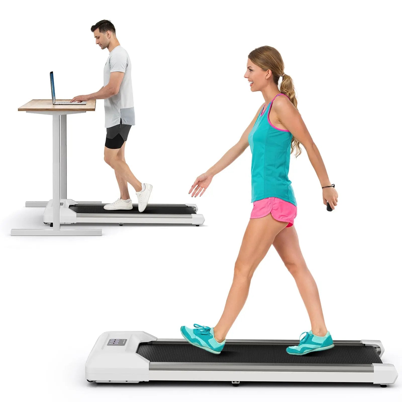2.25 HP Walking Pad with LED Display and Remote Control by DirectDeals