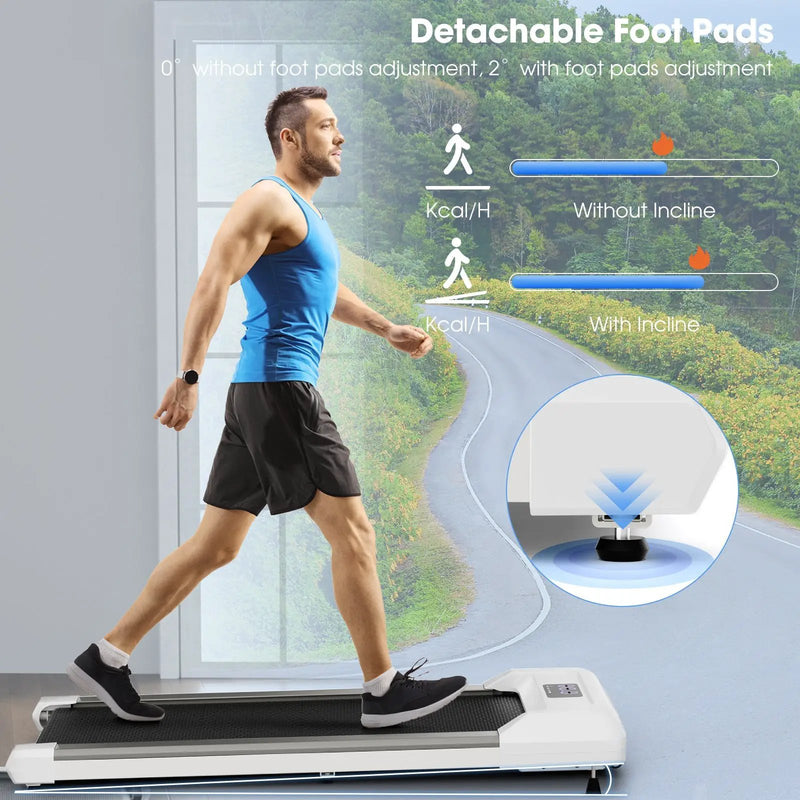2.25 HP Walking Pad with LED Display and Remote Control by DirectDeals