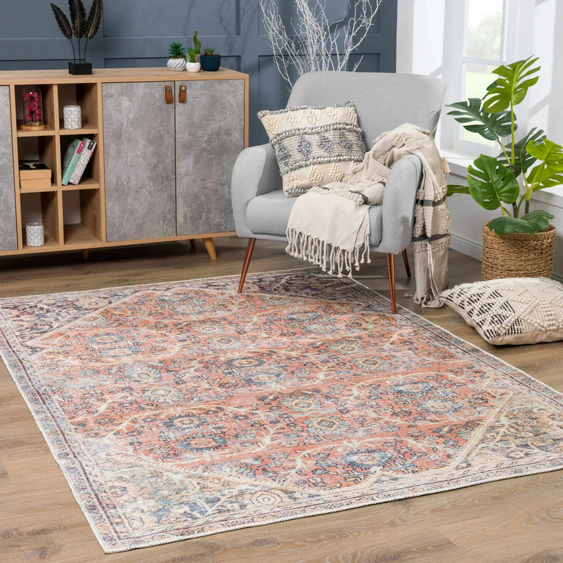 Konstantina Washable Area Rug - Clearance by Boutique Rugs