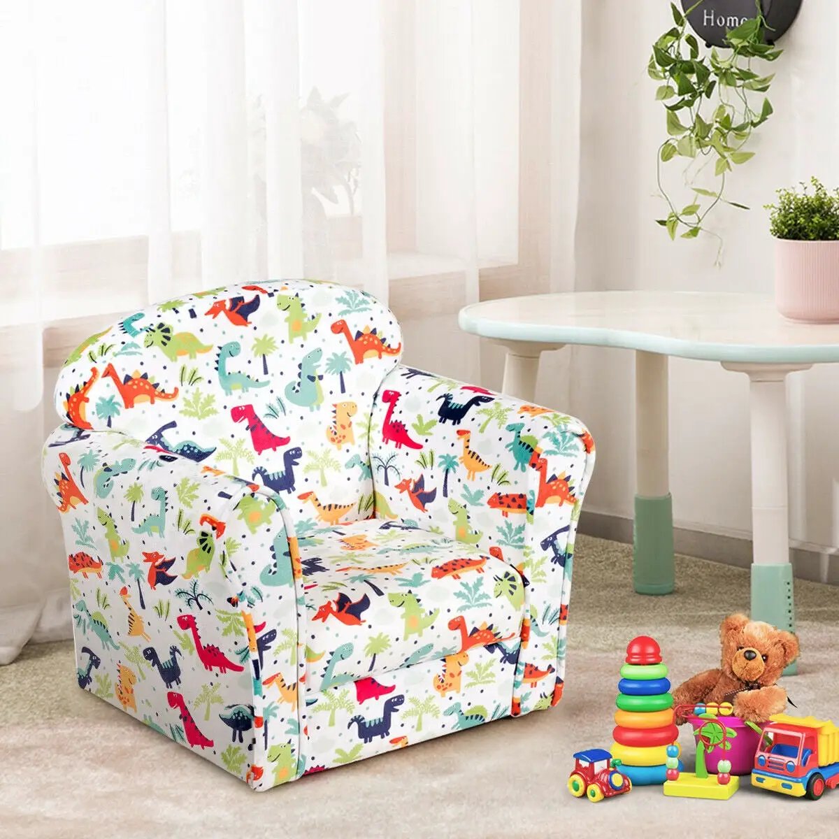 Household Toddler Furnishings Children Armrest Cute Lovely Single Sofa by DirectDeals