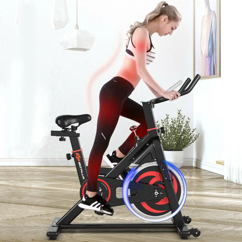 30 lbs Family Fitness Aerobic Exercise Magnetic Bicycle by DirectDeals