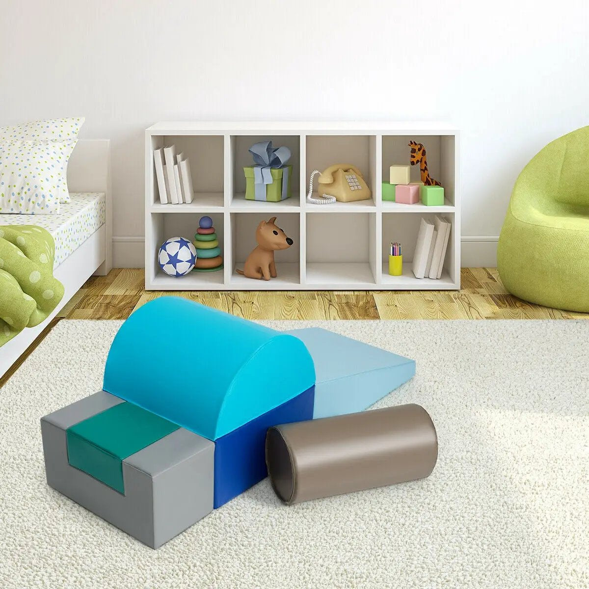 6 Piece Climb Crawl Play Set Indoor, photo 2 of 10