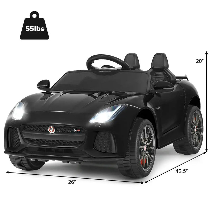 12V Jaguar F-Type SVR Licensed Kids Ride On Car by DirectDeals