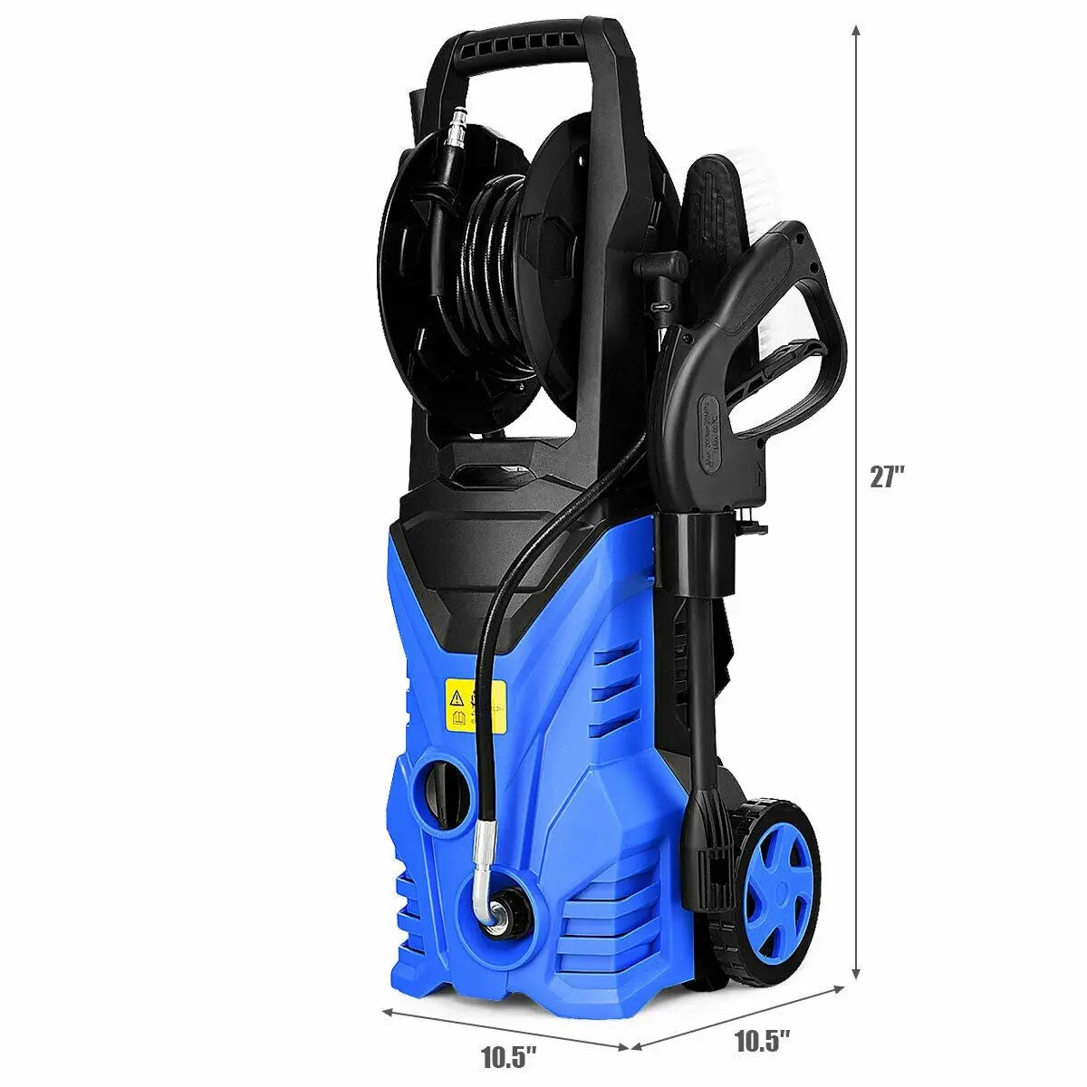 1800W 2030PSI Electric Pressure Washer Cleaner with Hose Reel, photo 5 of 9
