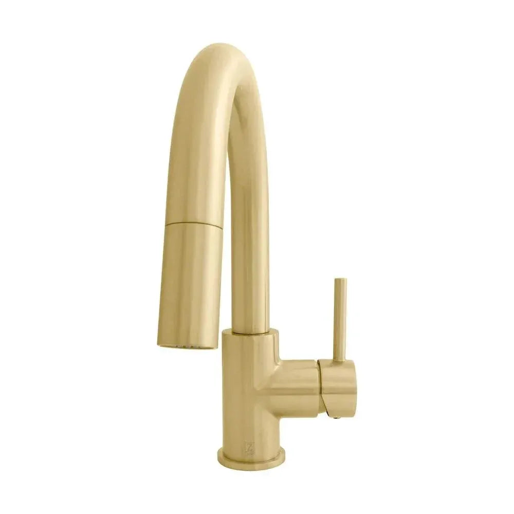 ZLINE Dante Kitchen Faucet In Champagne Bronze, DNT-KF-CB by Farmhouse Kitchen and Bath