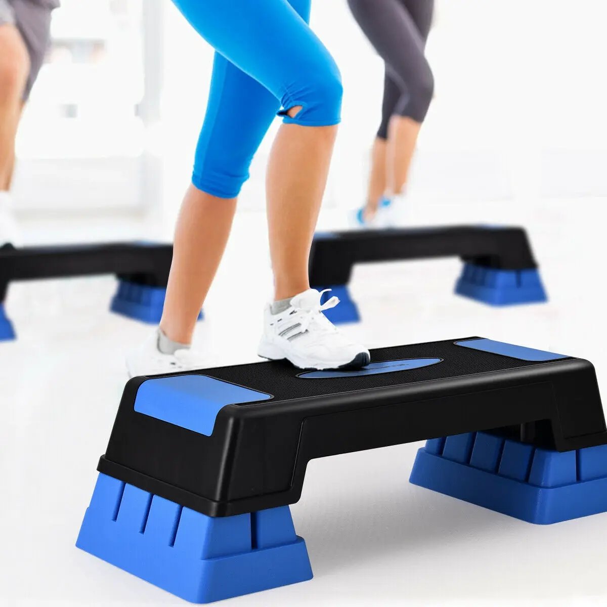 Aerobic Exercise Stepper Trainer with Adjustable Height 5 by DirectDeals