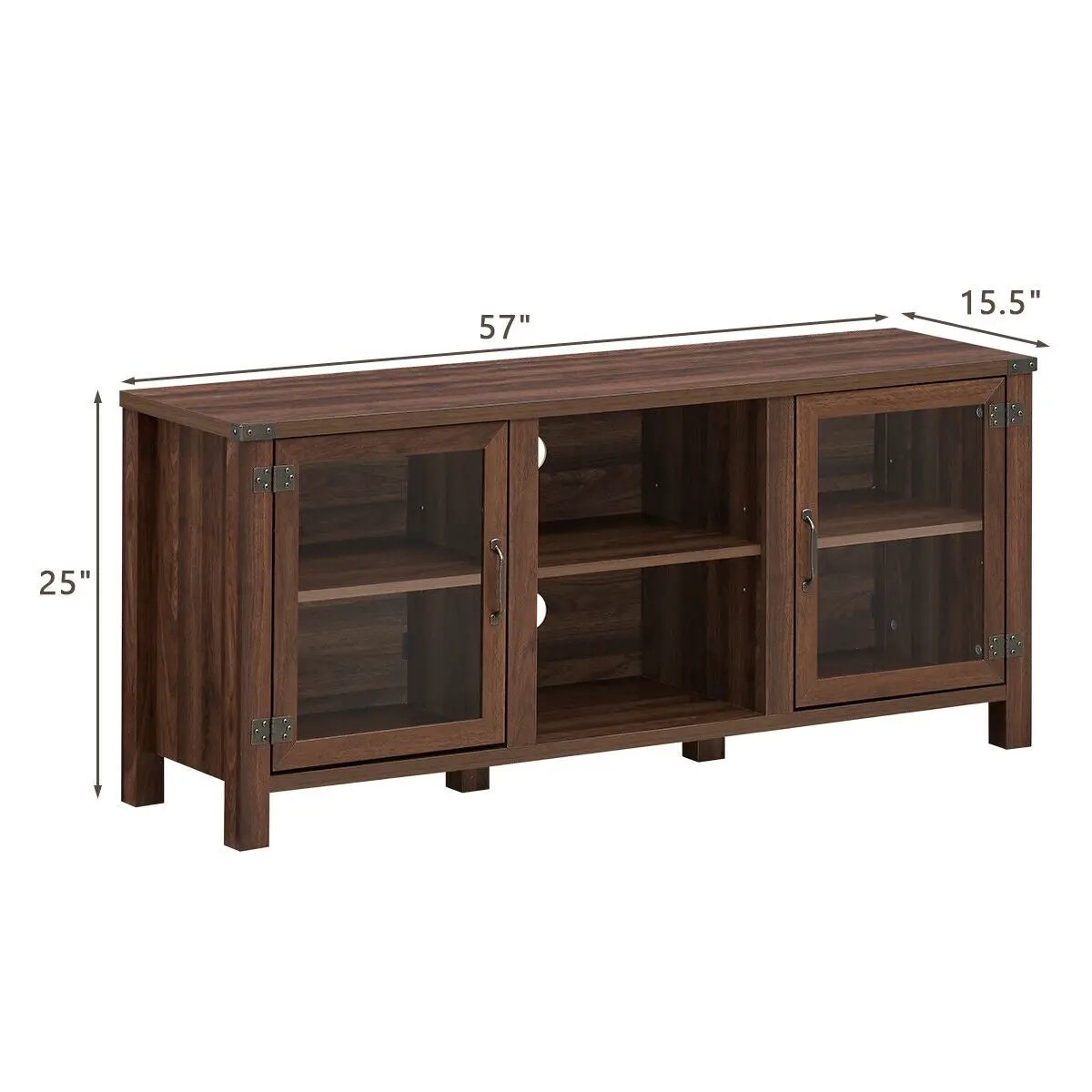 TV Stand Entertainment Center for TVs up to 65 Inch with Storage Cabinets, photo 8 of 16