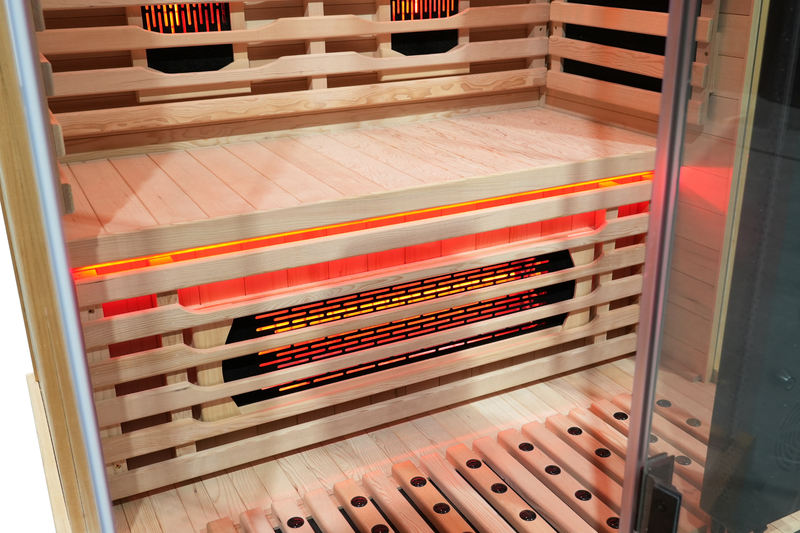 Blisspod I Vantaa RED I All-In-One - Full Spectrum + Red Light Therapy I Indoor Premium Sauna I 2 Person, photo 9 of 17