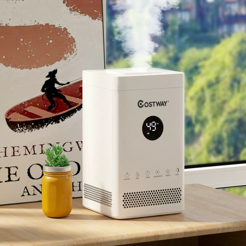 3.5L Quiet Top Fill Air Humidifier with Multiple Mode by DirectDeals
