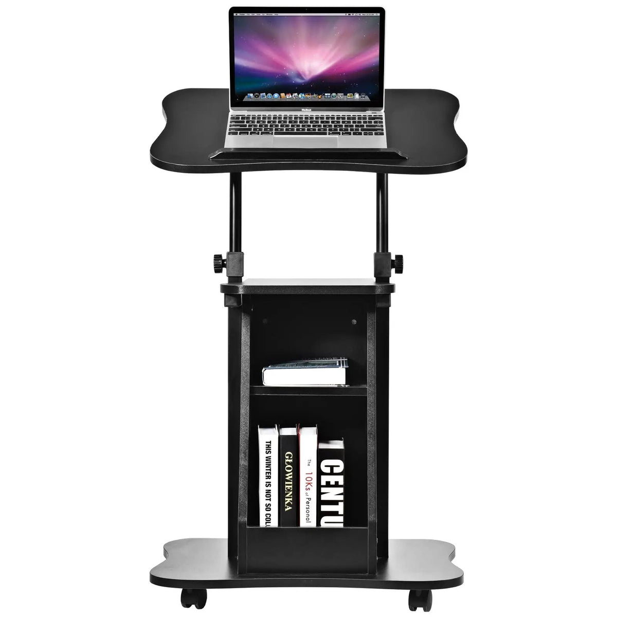 Sit-to-Stand Laptop Desk Cart Height Adjustable with Storage, photo 8 of 11