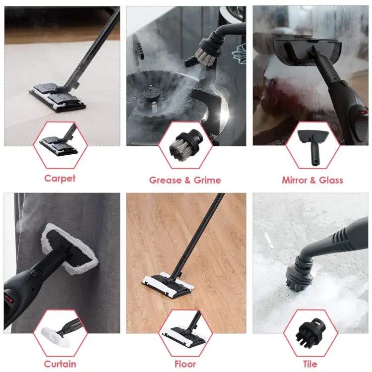 2000W Heavy Duty Multi-purpose Steam Cleaner Mop with Detachable Handheld Unit, photo 8 of 11