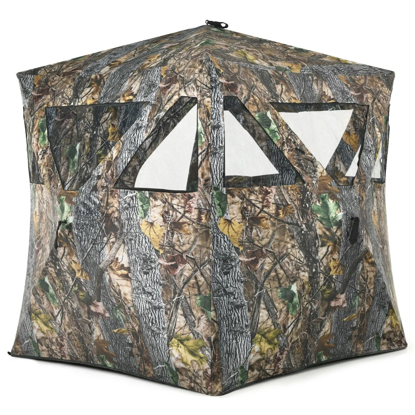 3 Person Portable Pop-Up Ground Hunting Blind with Tie-downs by DirectDeals