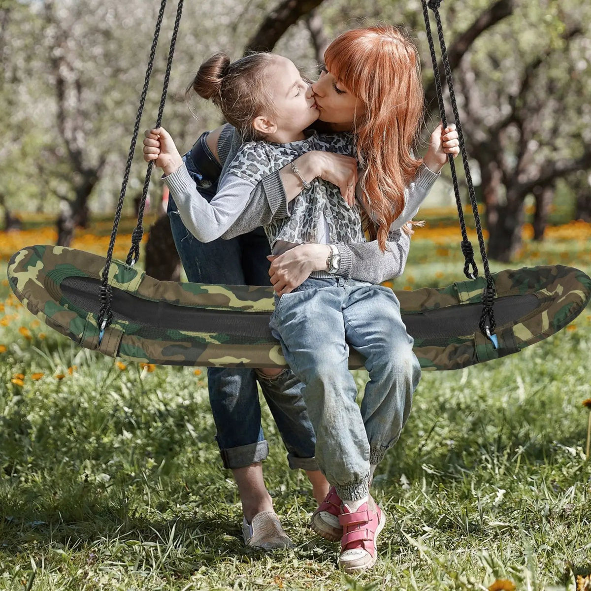 Saucer Tree Swing Surf Kids Outdoor Adjustable, photo 6 of 9