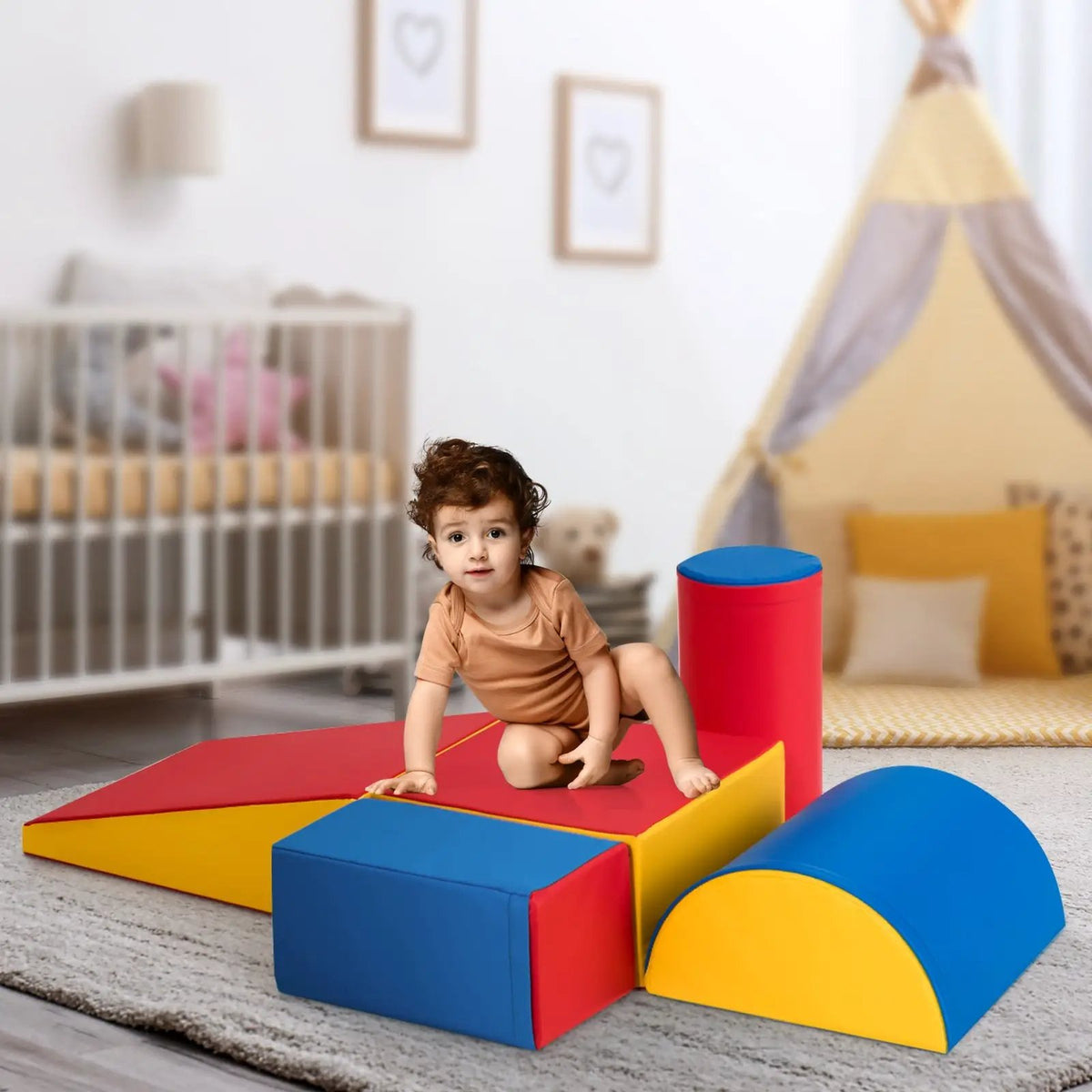 Crawl Climb Foam Shapes Playset Softzone Toy, photo 2 of 10