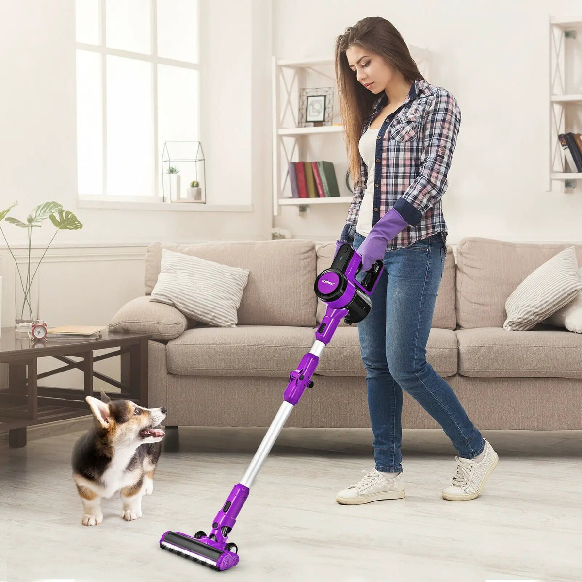 3-in-1 Handheld Cordless Stick Vacuum Cleaner with 6-cell Lithium Battery, photo 2 of 16
