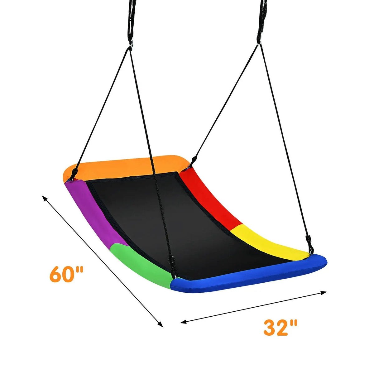 60 Inch Platform Tree Swing 700 lbs for Kids and Adults, photo 4 of 10