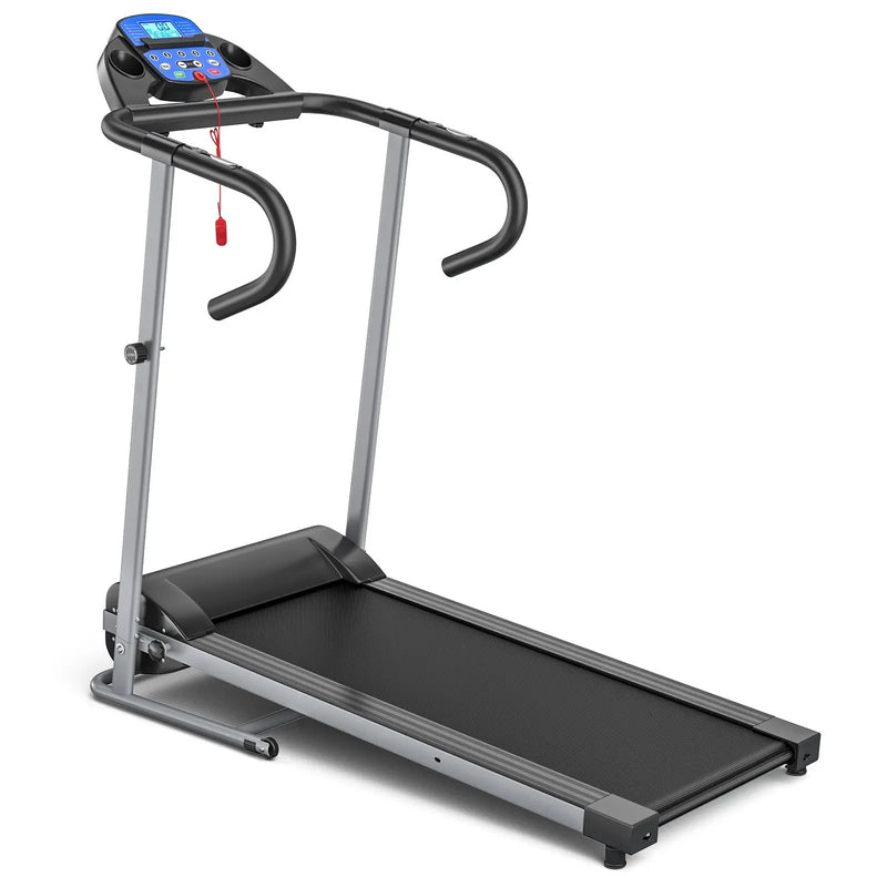 Electric Foldable Treadmill with LCD Display and Heart Rate Sensor by DirectDeals