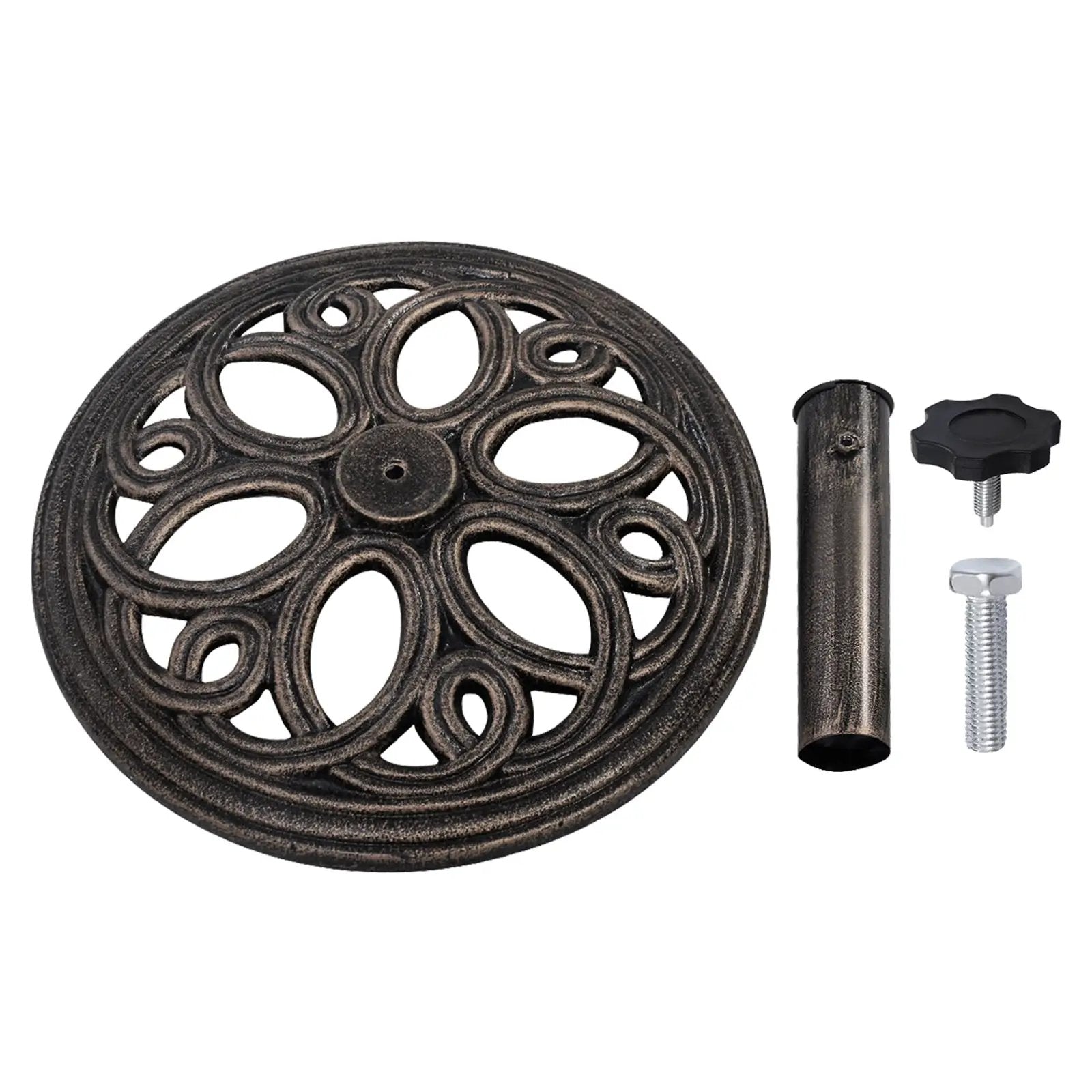 23 Pounds 17 3/4 Inch Round Umbrella Base Stand by DirectDeals