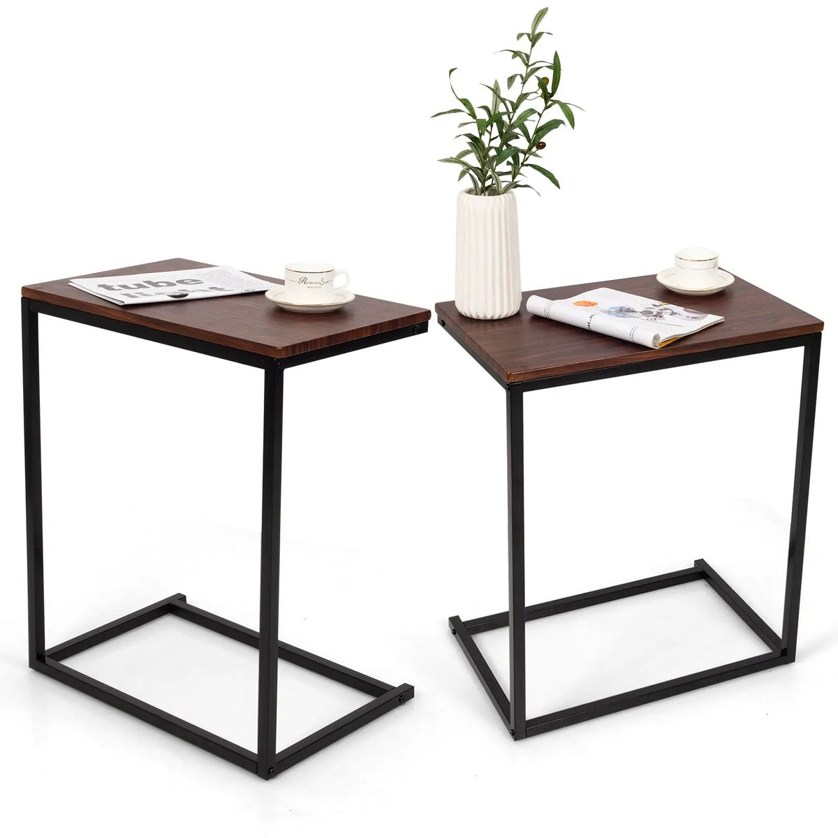 26 Inch Beside Sofa Laptop Holder End Stand Desk, photo 6 of 9