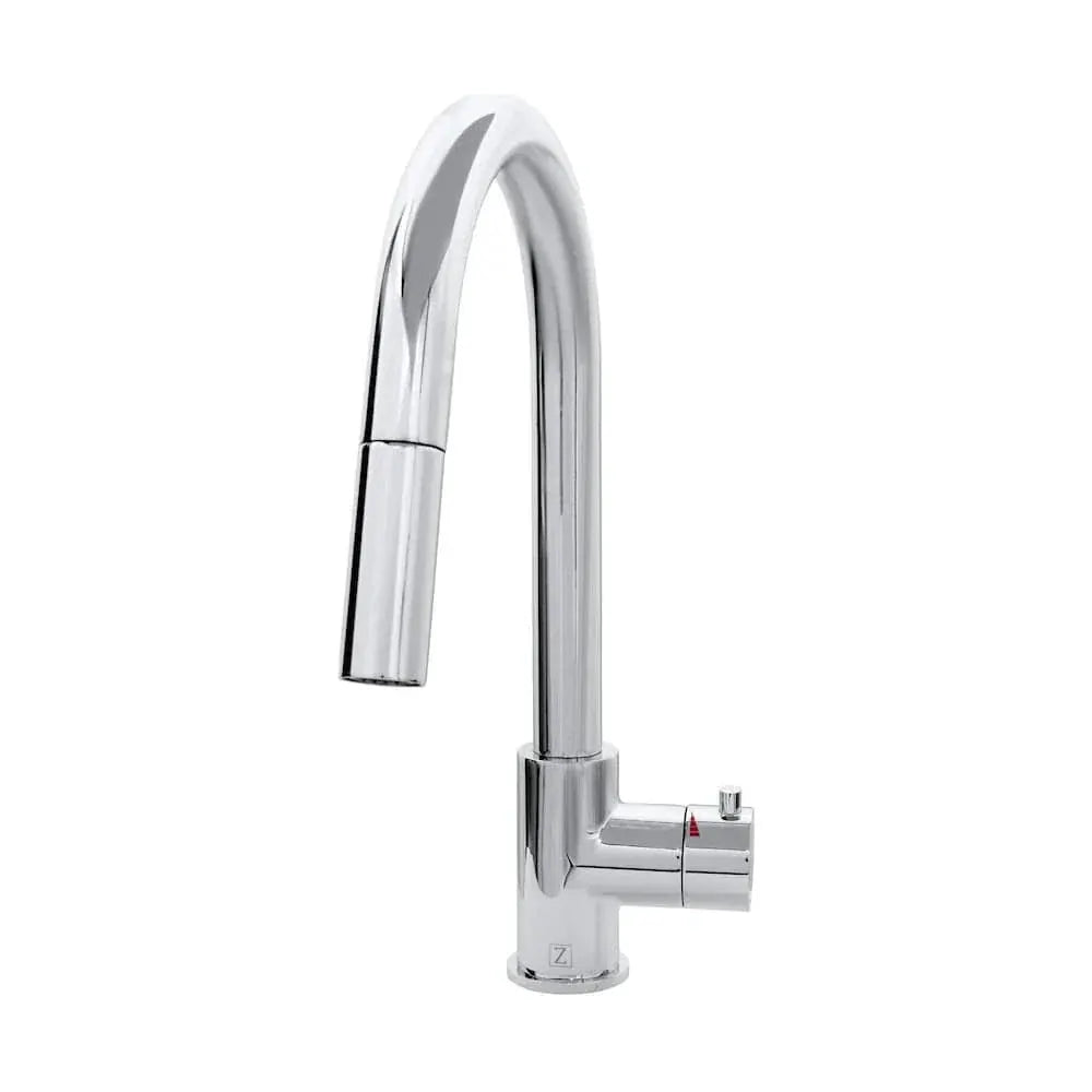 ZLINE Gemini Touchless Kitchen Faucet GEM-KFS-CH by Farmhouse Kitchen and Bath