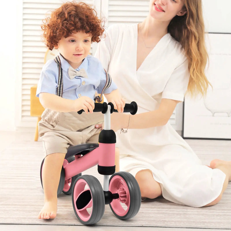 4 Wheels Baby Balance Bike Toy by DirectDeals