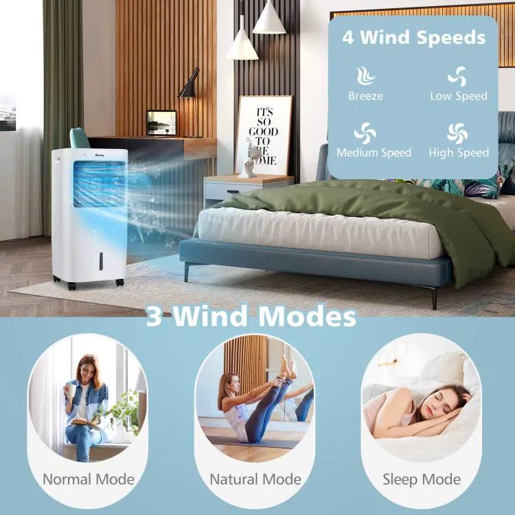 3-in-1 Air Cooler – Fan & Humidifier with Remote by DirectDeals