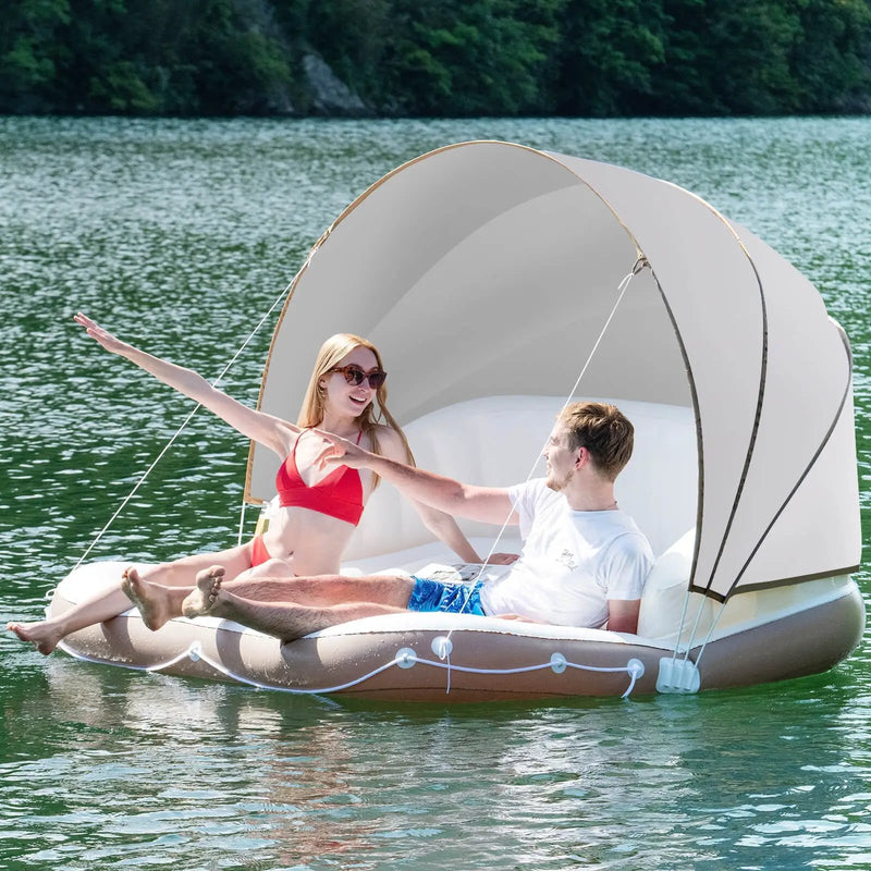 Inflatable Pool Float Lounge Swimming Raft by DirectDeals