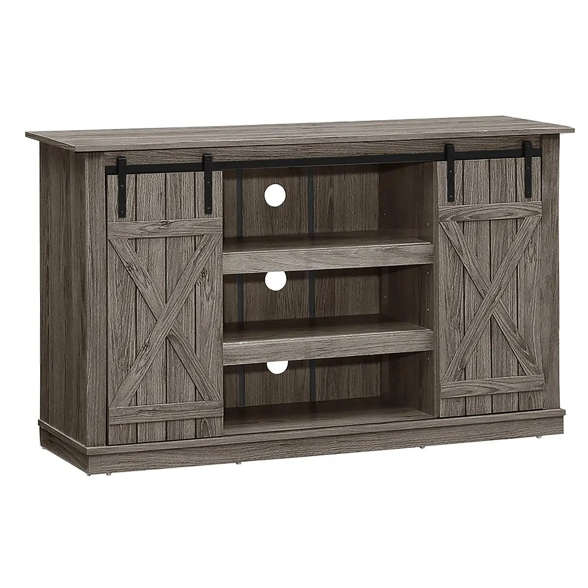 Sliding Barn TV Stand Console Table, photo 12 of 16