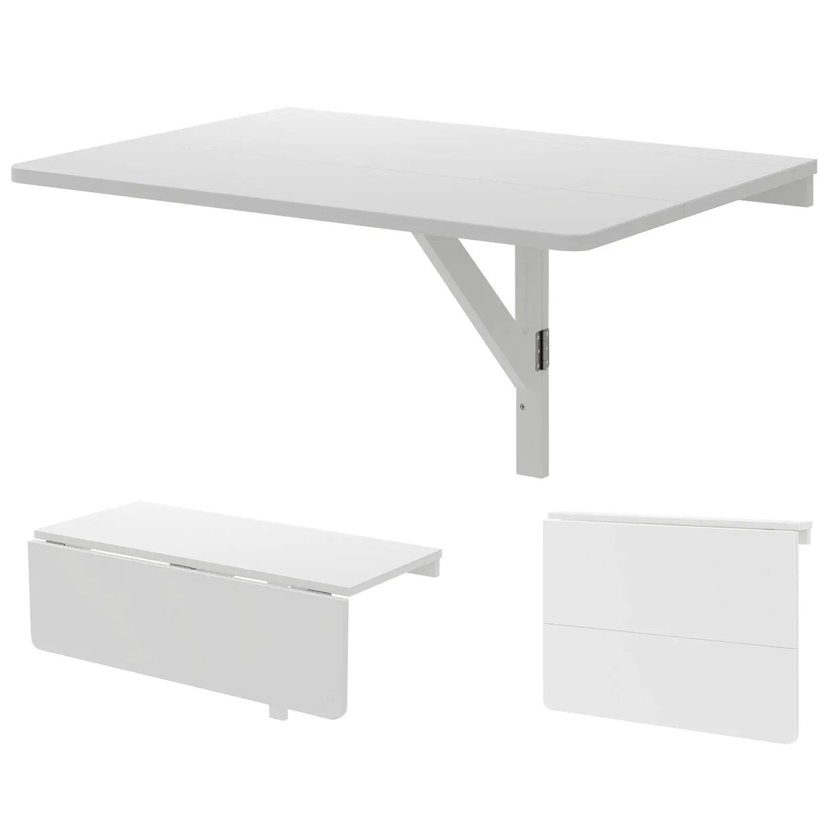 31.5 x 23.5 Inch Wall Mounted Folding Table for Small Spaces, photo 11 of 12