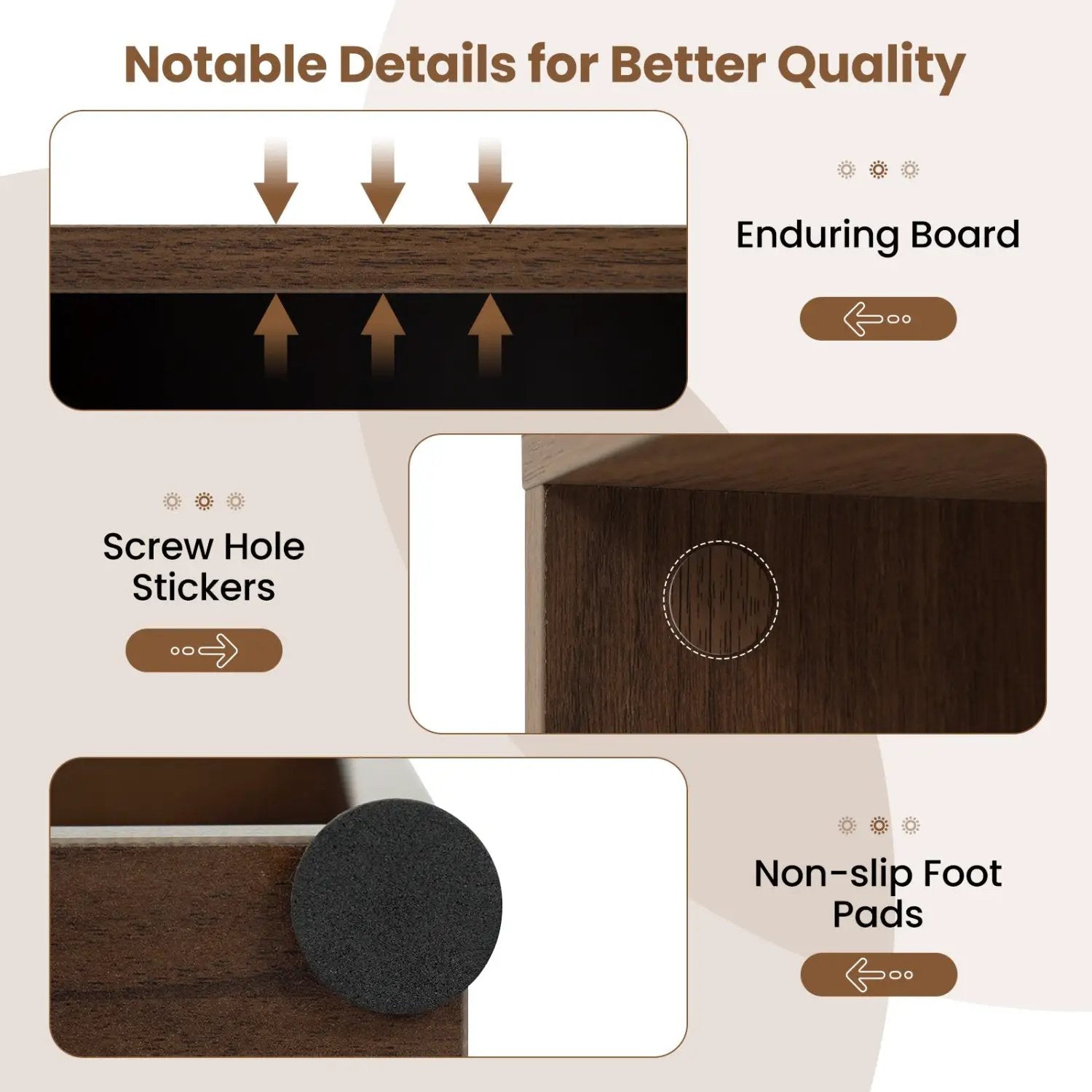 2-Cube Bookshelf with Adjustable Shelf - Dark Walnut by DirectDeals