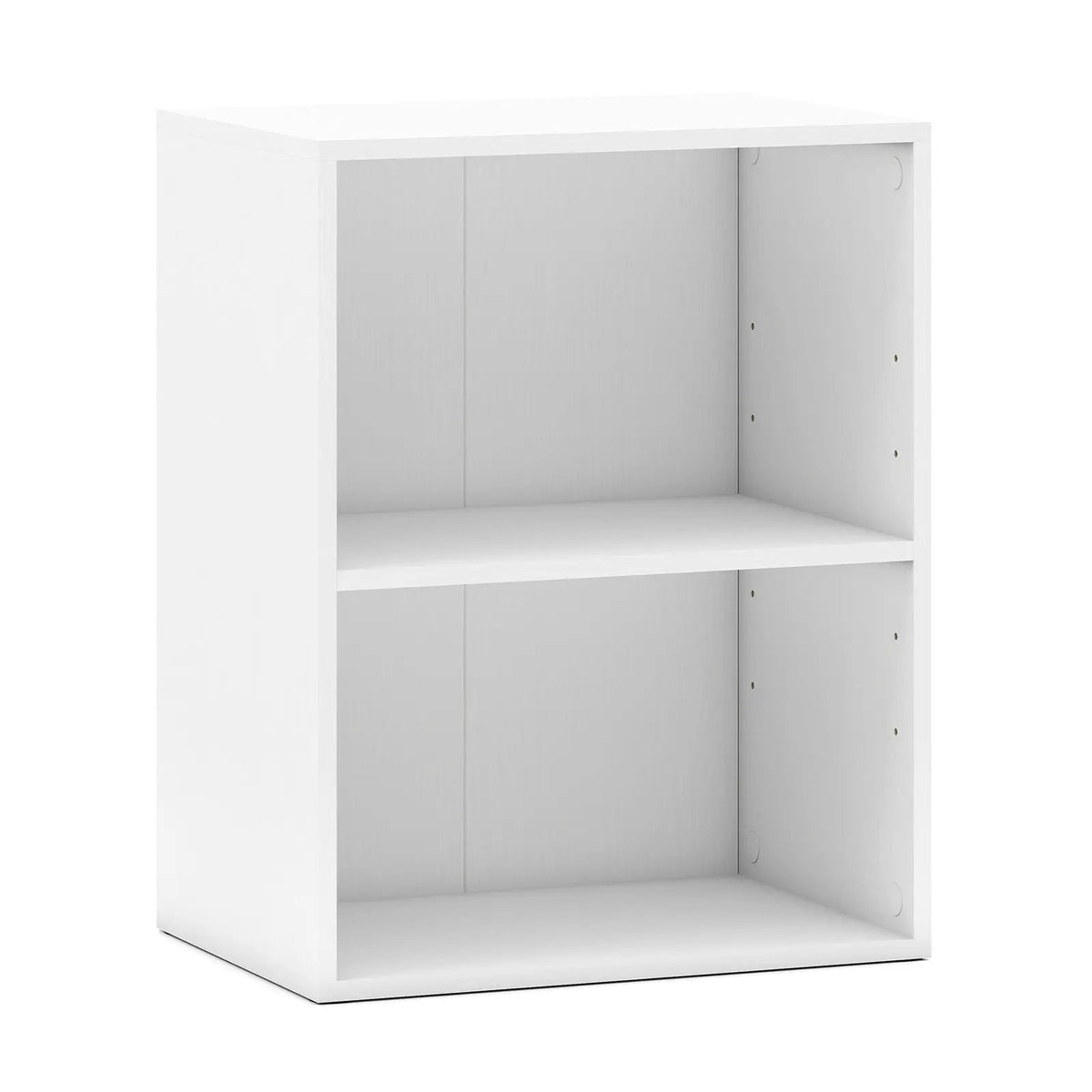 2-Cube Bookcase Set of 2 Floor Standing Open Bookshelf w/ 5-Position Adjustable Shelf, photo 29 of 32