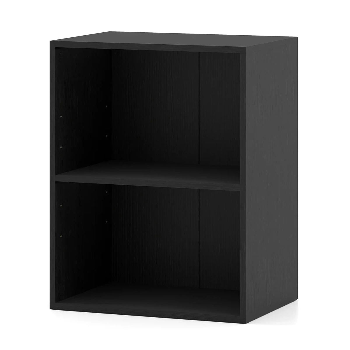 2-Cube Bookcase Set of 2 Floor Standing Open Bookshelf w/ 5-Position Adjustable Shelf, photo 5 of 32