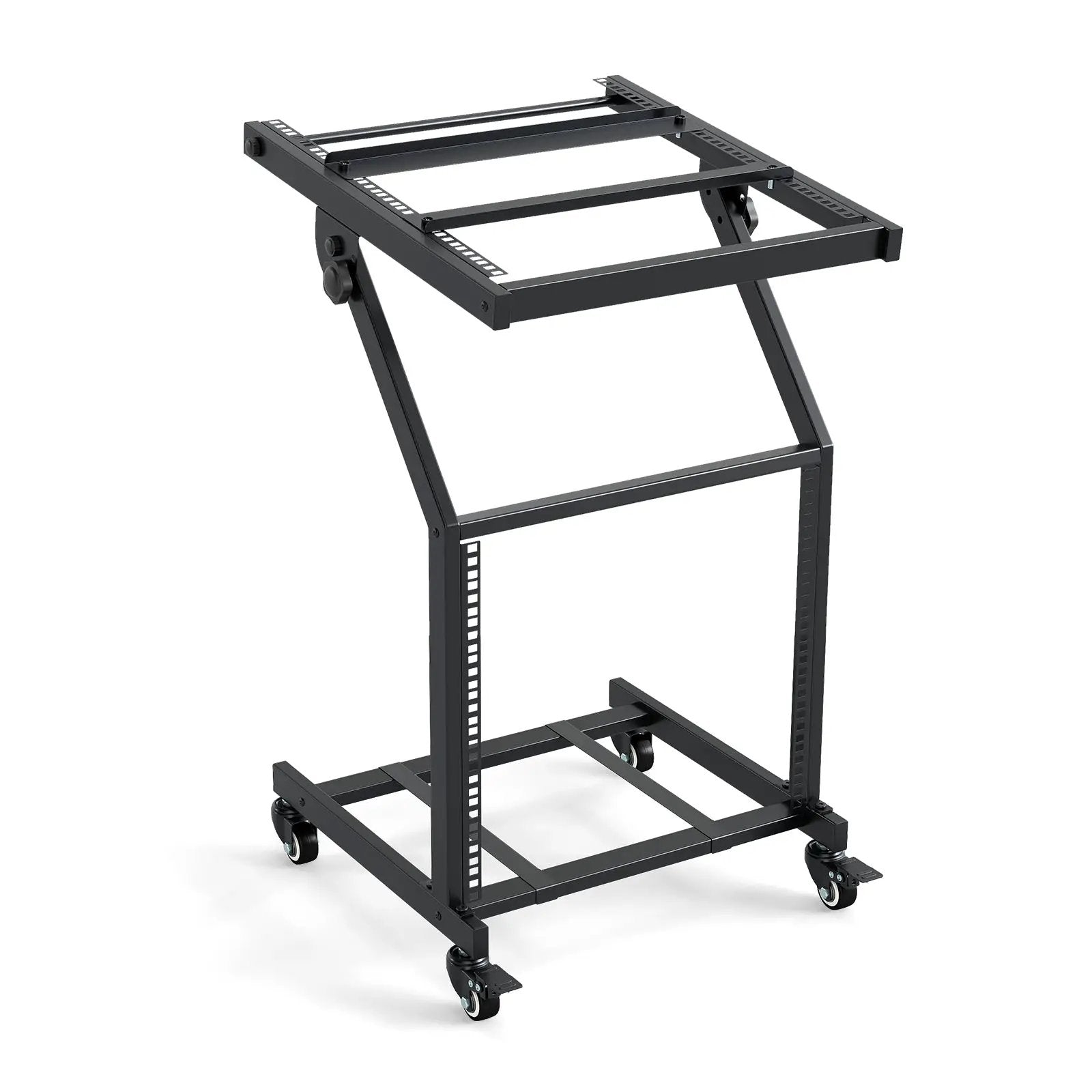 2 Layer Professional Audio Rack Mount with Adjustable Crossbars by DirectDeals