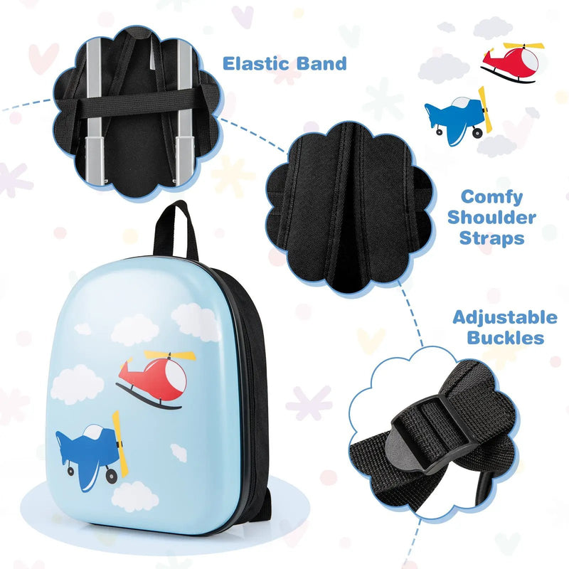 2 PCS Kid Luggage Set With Spinner Wheels for Children Boys Girls by DirectDeals