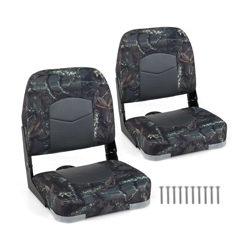 2-Pack Boat Seats with Thick Sponge Padding by DirectDeals
