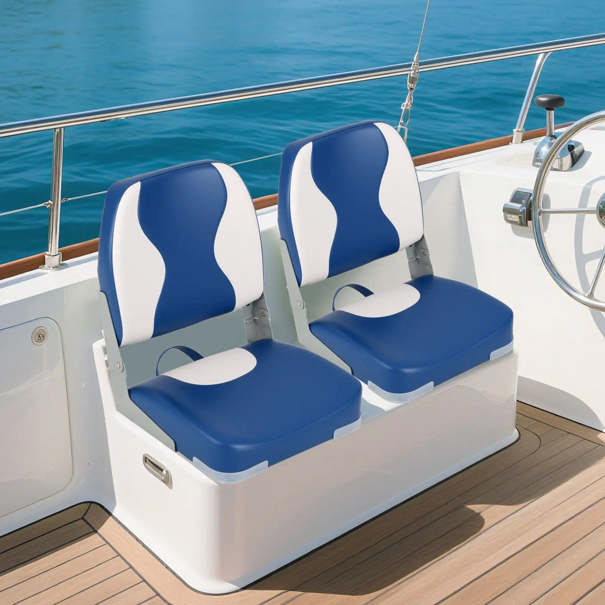 2-Pack Boat Seats with Thick Sponge Padding, photo 2 of 16