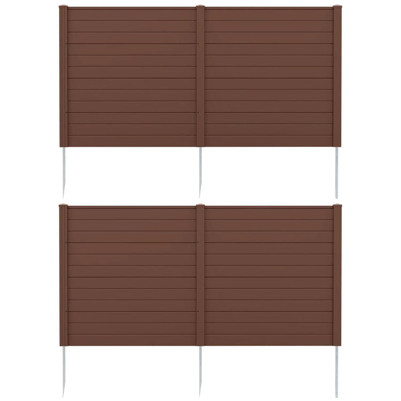 Outdoor Privacy Screen Panels 48x48 Inch 2-Panel Set by DirectDeals